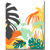 Painting by numbers Tropical nature